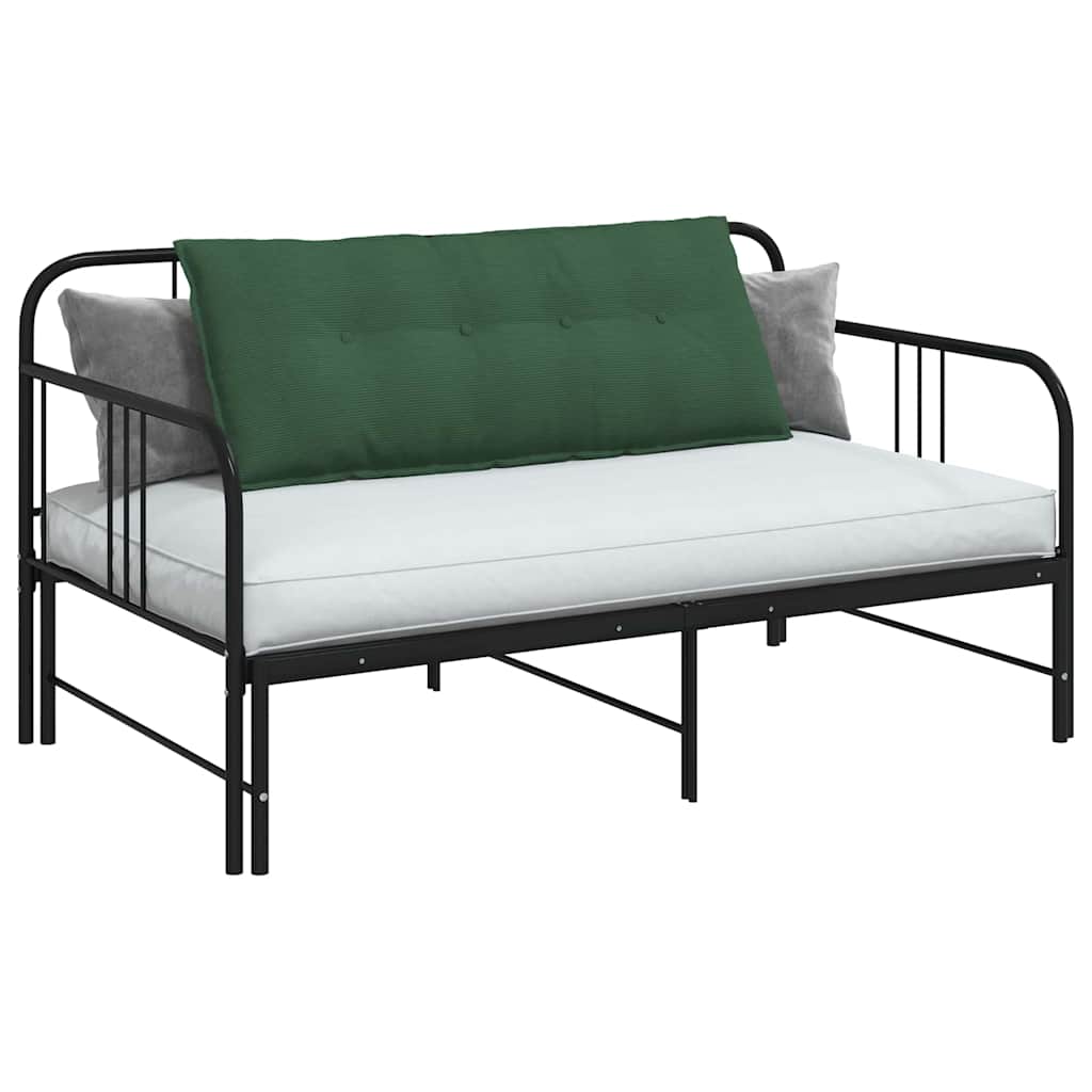 Cuscino schienale Vidaxx verde giungla 120 x 50 cm in tessuto a corde