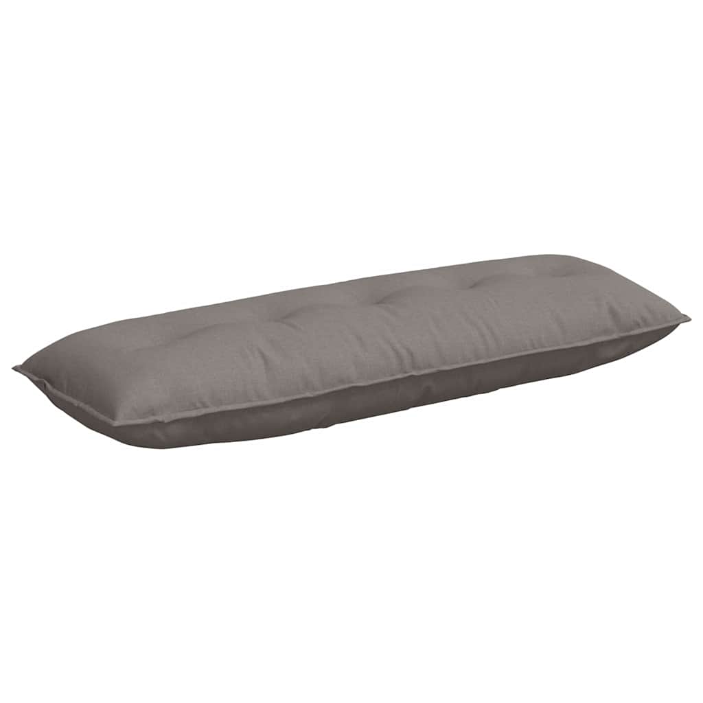 Cuscino schienale Vidaxx tessuto tortora 140 x 19 x 50 cm