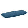 Cuscino schienale Vidaxx blu 140 x 50 cm in tessuto a corde