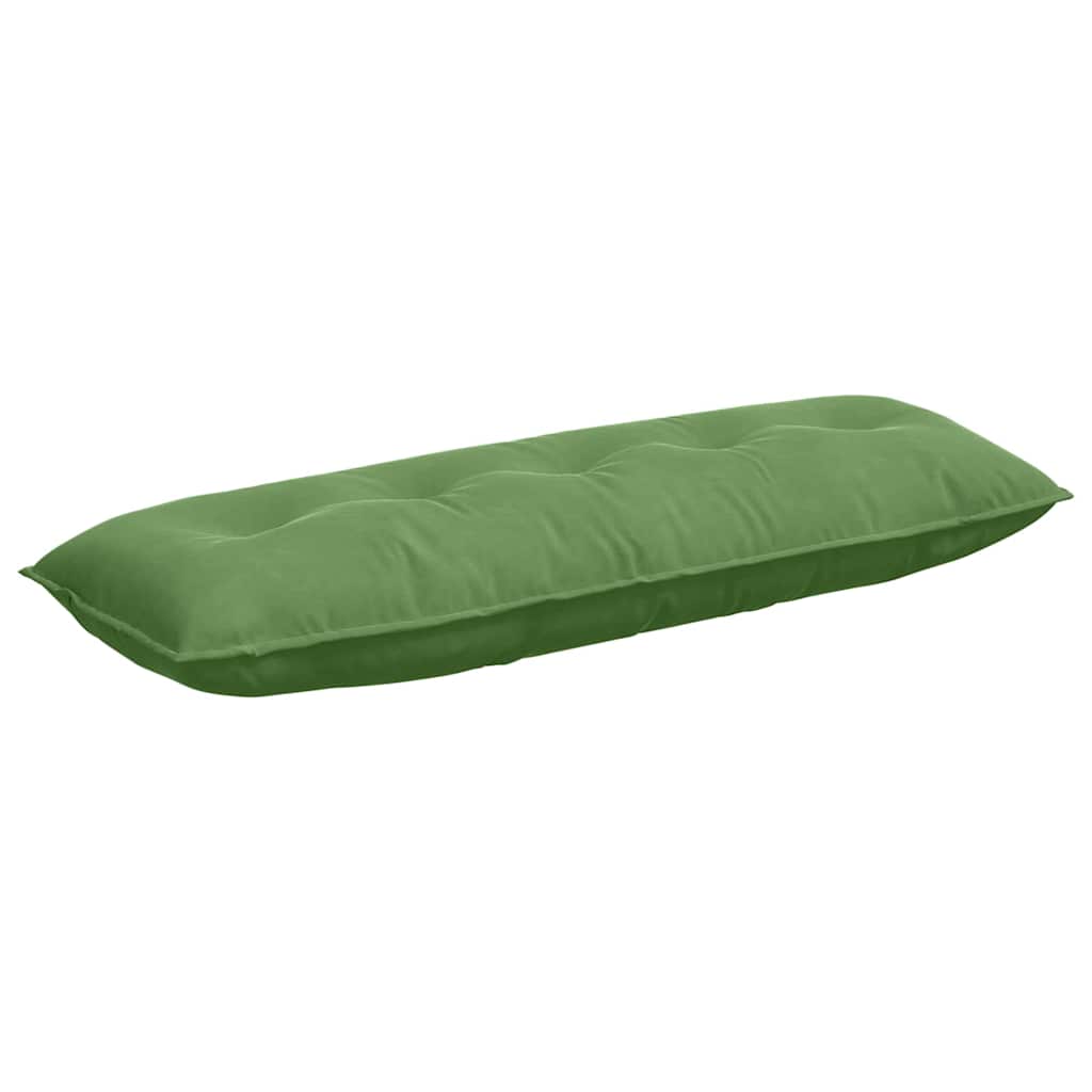 Vidaxl rugkussen lichtgroen 140 x 50 cm cordstof