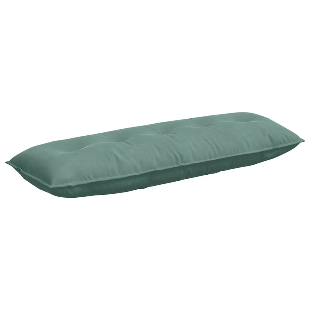 Cuscino schienale Vidaxx verde mare 140 x 50 cm in tessuto a corde