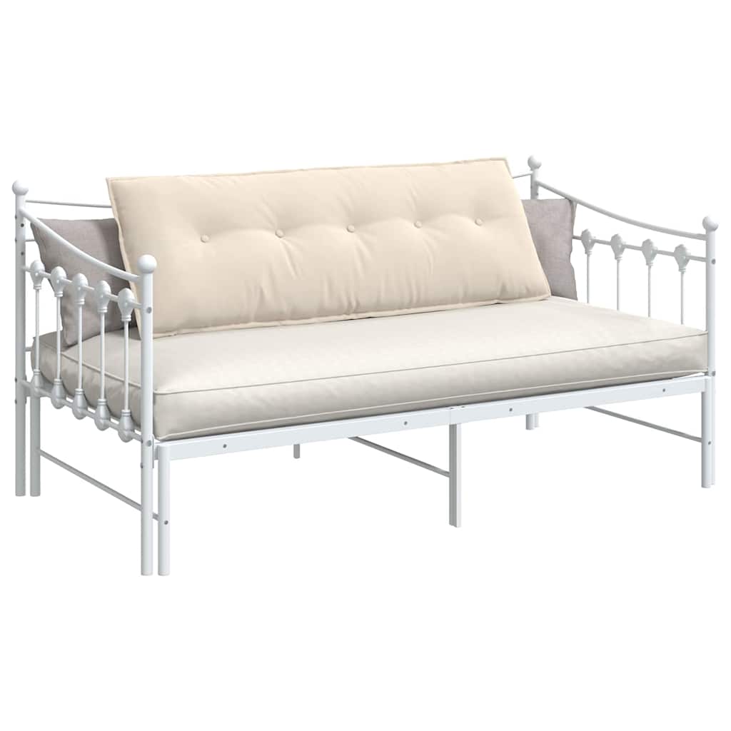 VidaXL cojín de respaldo beige tejido microfibra 140 x 50 cm