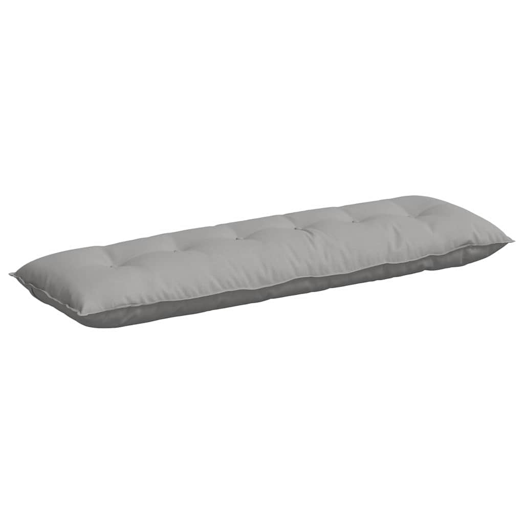 Vidaxx cojín de respaldo gris nube 160 x 19 x 50 cm tela