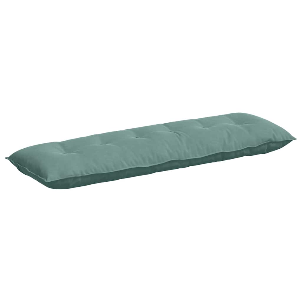 Vidaxl rugkussen zeegroen 160 x 50 cm cordstof