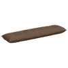 Cuscino schienale Vidaxx tessuto marrone 180 x 19 x 50 cm