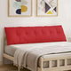 Vidaxl rugkussen rood 180 x 19 x 50 cm stof