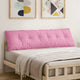 Vidaxl rugkussen roze 180 x 19 x 50 cm stof