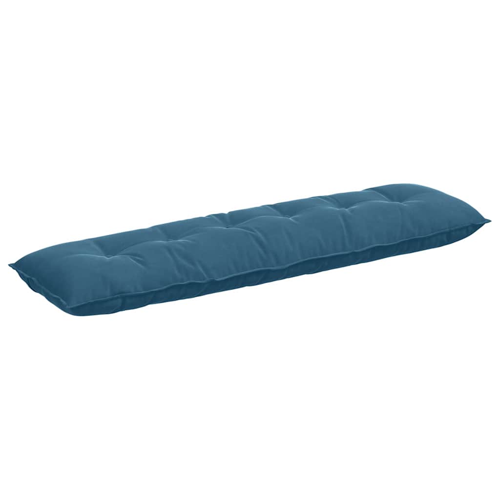 Cuscino schienale Vidaxx blu 180 x 50 cm in tessuto a corde