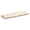 Vidaxx cojín de respaldo crema 180 x 50 cm tela de pana