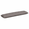Vidaxl rugkussen taupe 200 x 19 x 50 cm stof