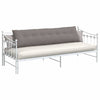 Vidaxl rugkussen taupe 200 x 19 x 50 cm stof