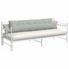 Cuscino schienale Vidaxx grigio chiaro 200 x 50 cm in tessuto a corde