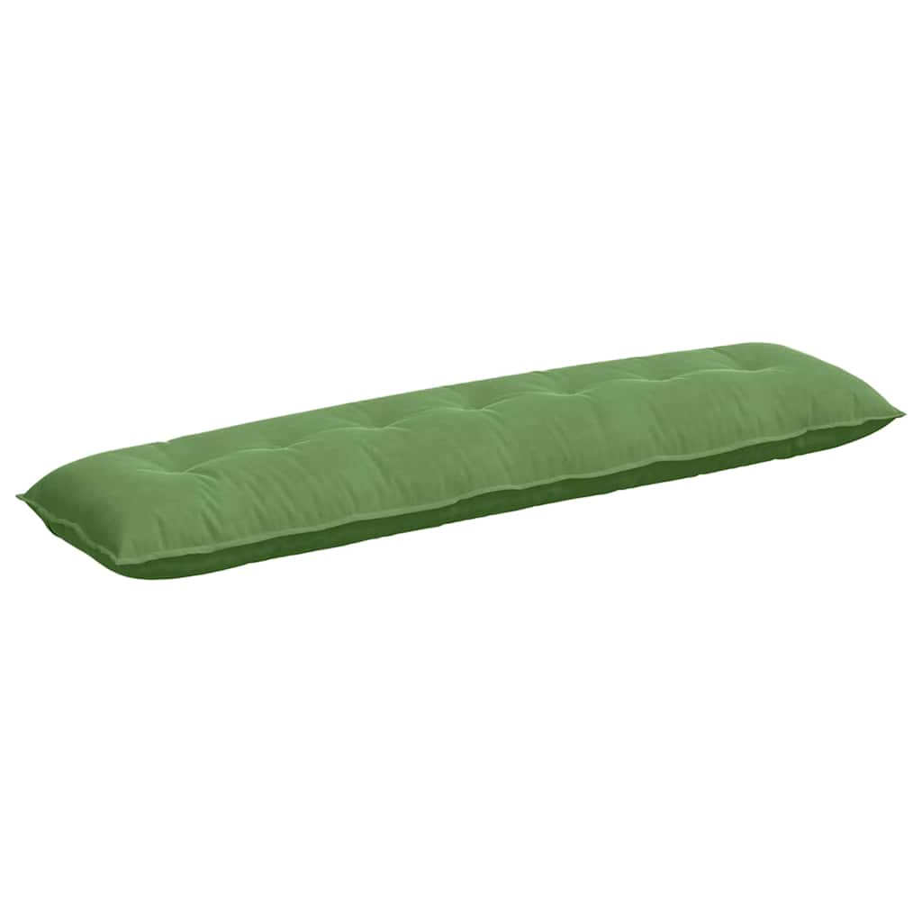 Vidaxl rugkussen lichtgroen 200 x 50 cm cordstof