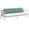 Cuscino schienale Vidaxx verde mare 200 x 50 cm in tessuto a corde