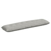 Cuscino schienale Vidaxx grigio chiaro 200 x 50 cm in tessuto microfibra
