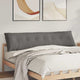 Cuscino schienale Vidaxx grigio chiaro 200 x 50 cm in tessuto a corde