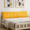 Cuscino per schienale Vidaxx giallo chiaro 200 x 50 cm in tessuto a corde