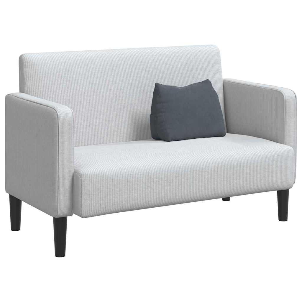 Vidaxl rugkussen donkergrijs 45 x 20 x 35 cm cordstof