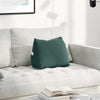 Cuscino schienale Vidaxx tessuto a corde verde scuro 45 x 20 x 35 cm
