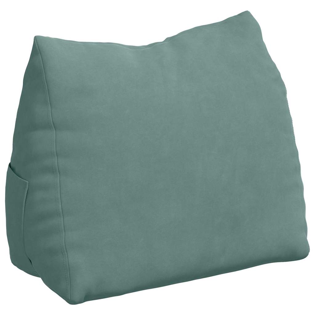 Cuscino schienale Vidaxx verde mare 45 x 20 x 35 cm in tessuto a corde
