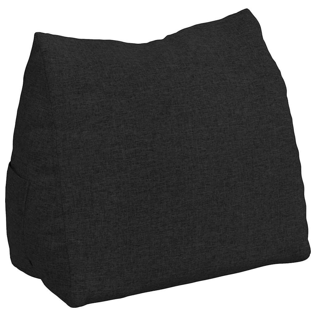 Cuscino schienale Vidaxx tessuto nero 60 x 20 x 50 cm
