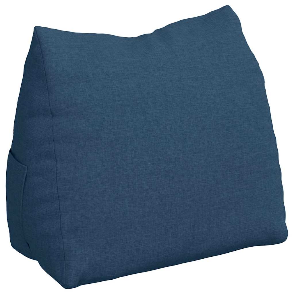 Cuscino schienale Vidaxx tessuto blu 60 x 20 x 50 cm