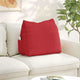 Vidaxl rugkussen rood 60 x 20 x 50 cm stof