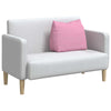 Cuscino schienale Vidaxx in tessuto rosa 60 x 20 x 50 cm