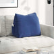 Cuscino per schienale Vidaxx blu polizia 60 x 20 x 50 cm in tessuto a corde