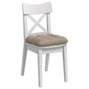 Vidaxl zitkussens 4 pcs taupe 40 x 40 cm microvezel stof