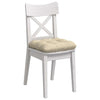 Vidaxl zitkussens 4 pcs crème 45 x 45 x 12 cm stof