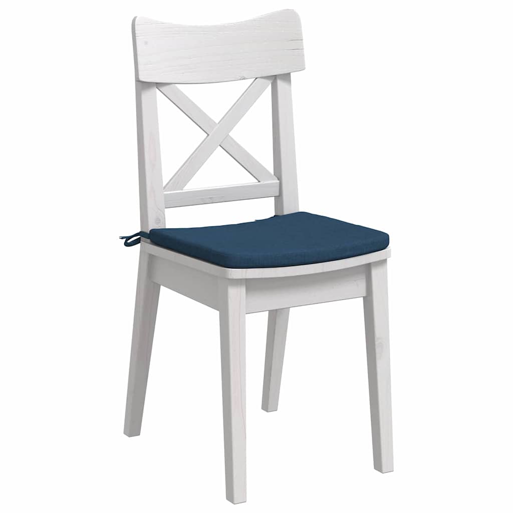 Cuscini sedile VidaXL 4 pezzi blu 40 x 40 x 3 cm in tessuto