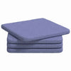 Cuscini da seduta VidaXL 4 pezzi tessuto blu jeans 40 x 40 x 3 cm