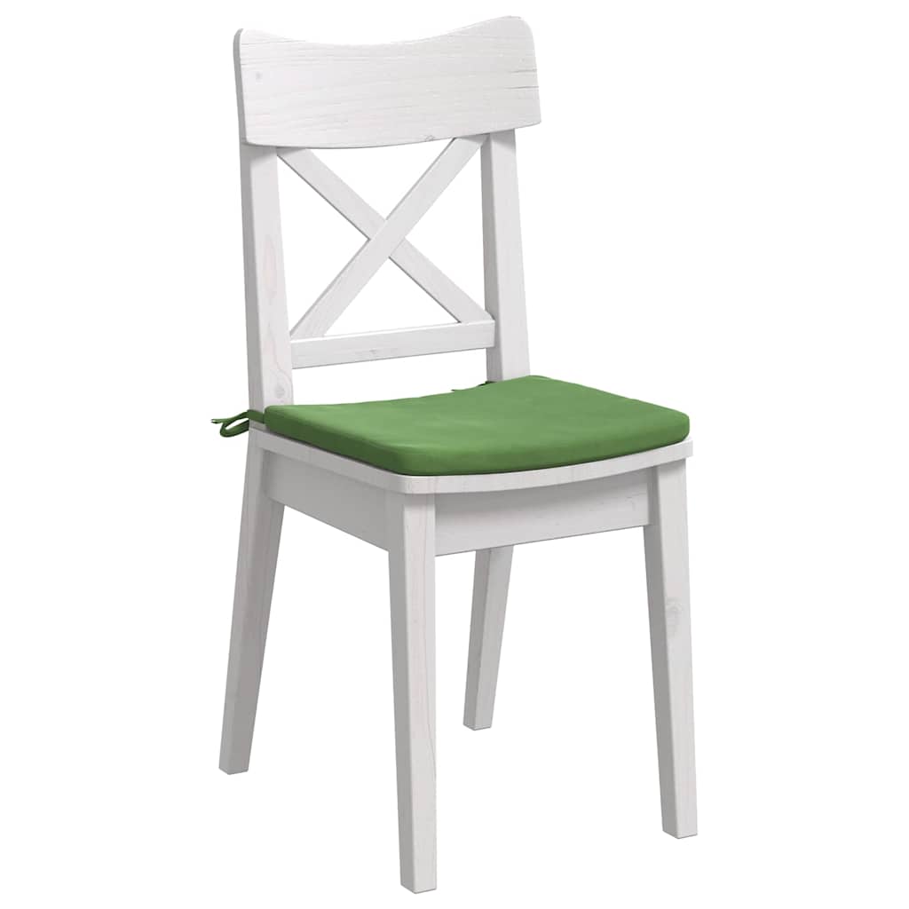 Cuscini per sedili Vidaxx 4 pezzi verde chiaro 40 x 40 x 3 cm in velluto