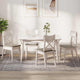 Vidaxl zitkussens 4 pcs taupe 40 x 40 x 3 cm microvezel stof