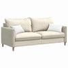 Vidaxl sofa kussens 2 pcs wit 50 x 30 cm stof