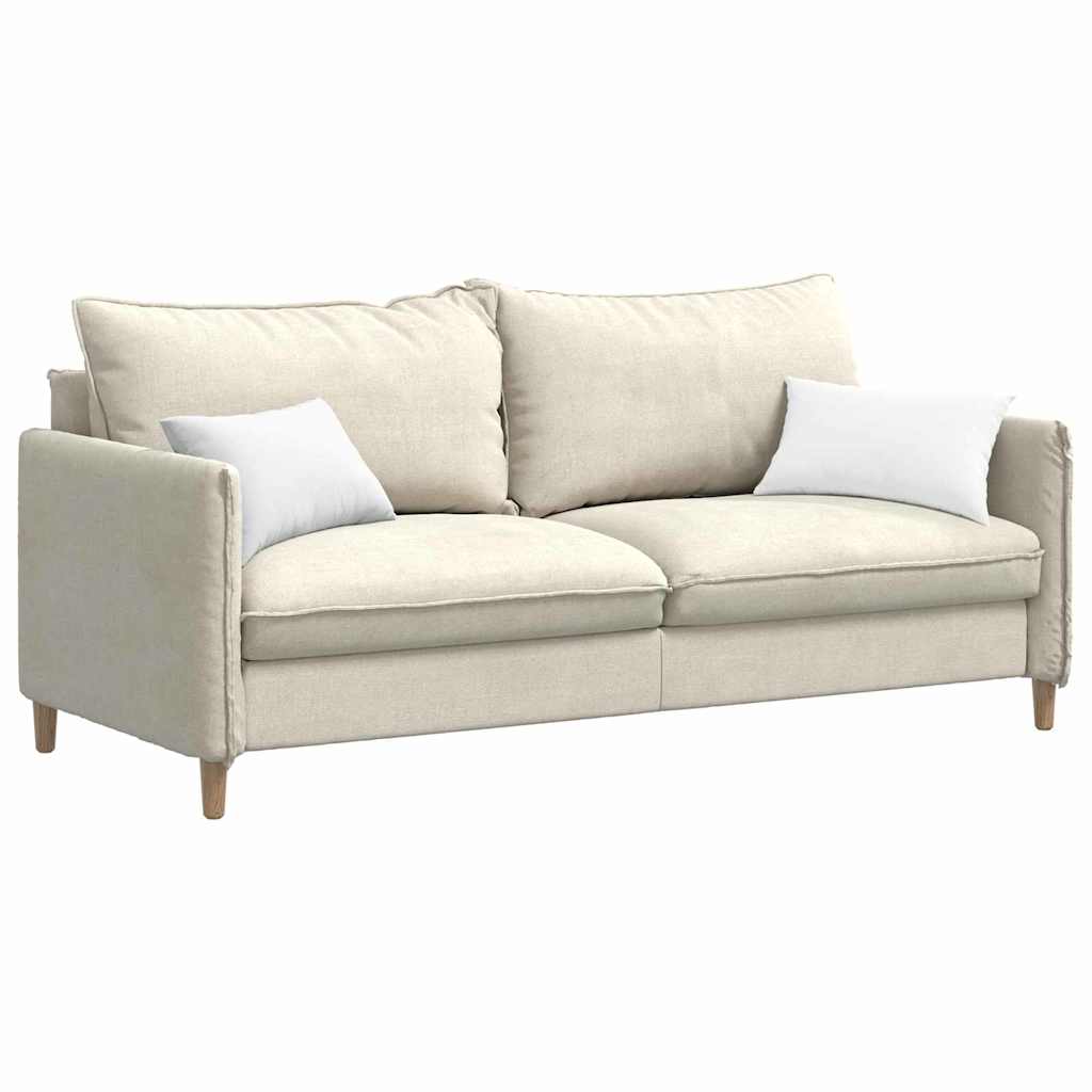 Vidaxl sofa kussens 2 pcs wit 50 x 30 cm stof