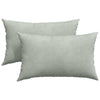 Cuscini per divano VidaXL 2 pezzi in tessuto a corda grigio chiaro 50 x 30 cm