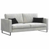 Vidaxl sofa kussens 2 stuks zwart 50 x 30 cm cordstof