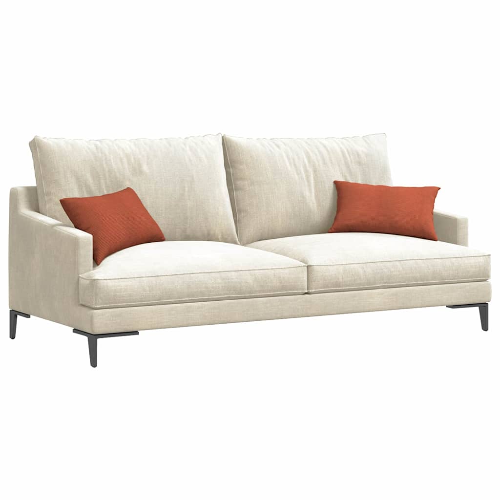 Cuscini per divano VidaXL 2 pezzi in tessuto a corde rosso-arancione 50 x 30 cm