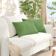 Cuscini per divano VidaXL 2 pezzi in tessuto a corde verde chiaro 60 x 40 cm