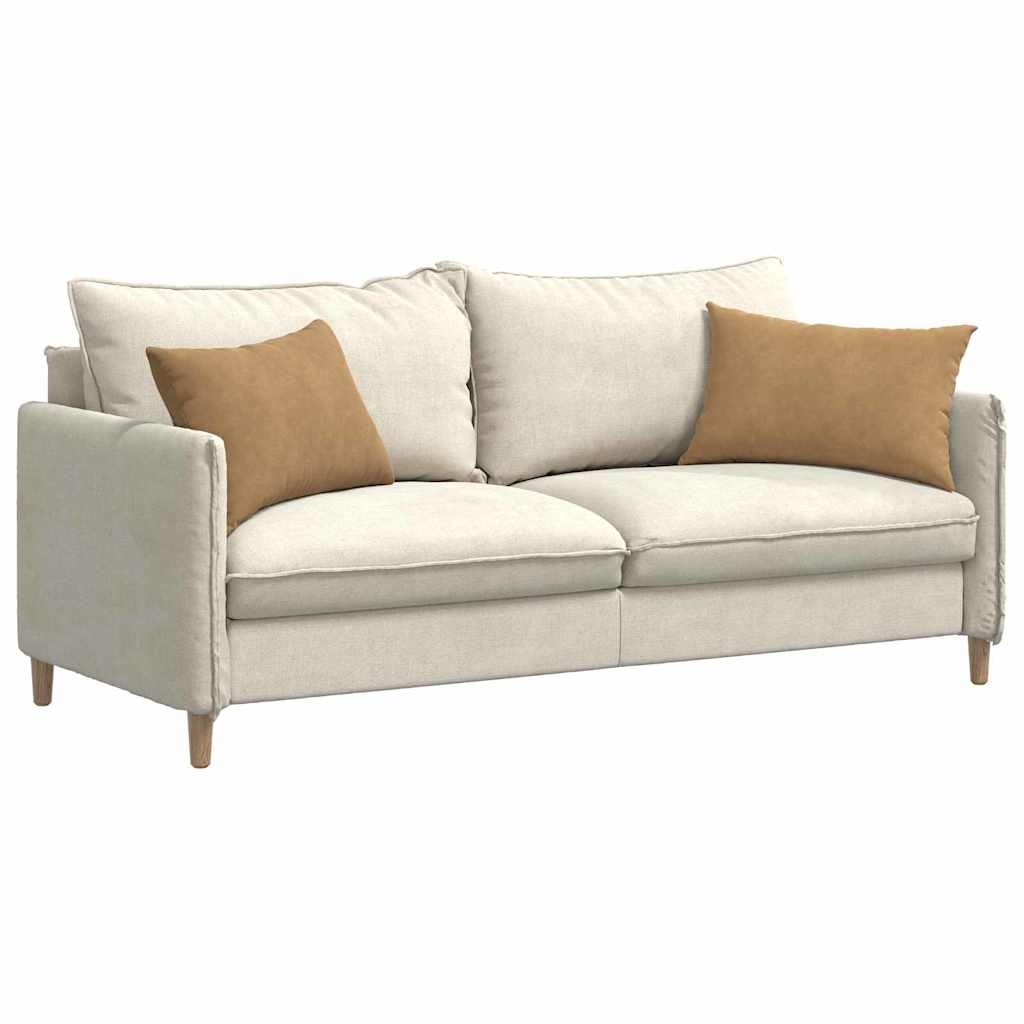 Cuscini per divano VidaXL 2 pezzi in tessuto a corda marrone 60 x 40 cm