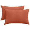 Cuscini per divano VidaXL 2 pezzi in tessuto a corde rosso-arancione 60 x 40 cm