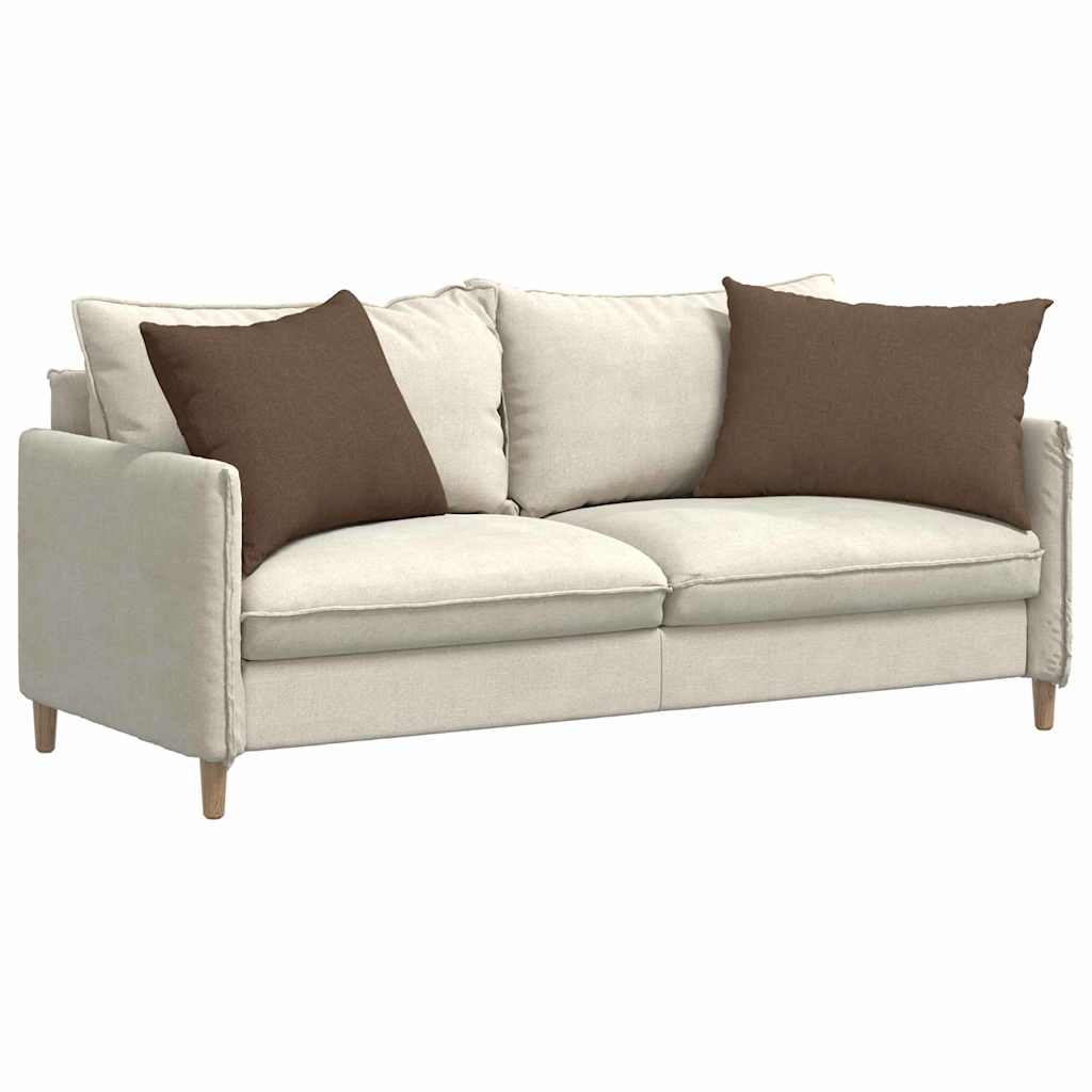 Cuscini per divano VidaXL 2 pezzi in tessuto marrone 70 x 50 cm