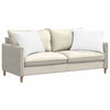 Vidaxl sofa kussens 2 pcs wit 70 x 50 cm stof