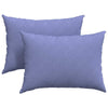 VidaXL cojines de sofá 2 piezas azul jeans 70 x 50 cm tela