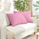 Cuscini per divano VidaXL 2 pezzi in tessuto rosa 70 x 50 cm