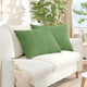 Cuscini per divano VidaXL 2 pezzi in tessuto a corde verde chiaro 70 x 50 cm