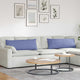 Cuscini per divano VidaXL 2 pezzi tessuto blu jeans 120 x 40 cm