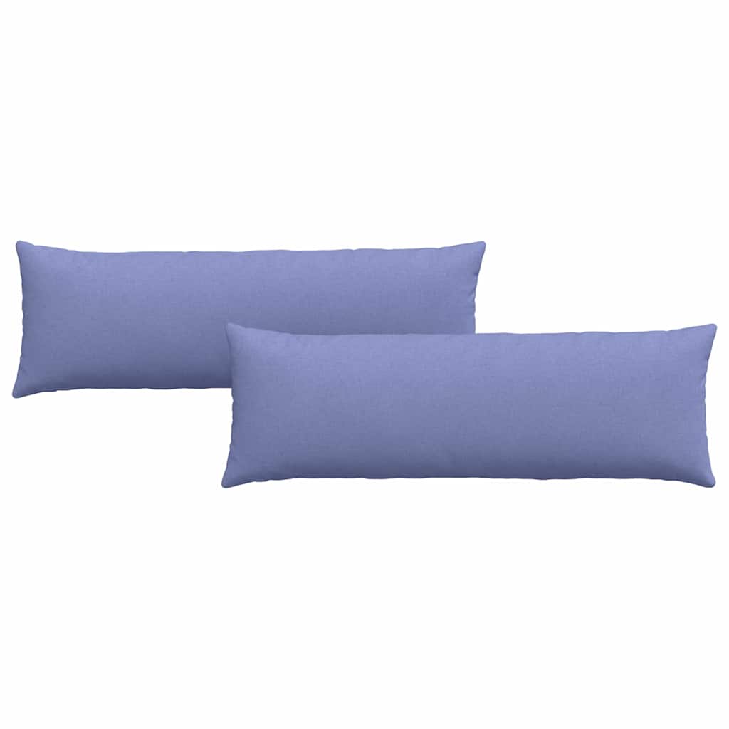 Cuscini per divano VidaXL 2 pezzi tessuto blu jeans 120 x 40 cm